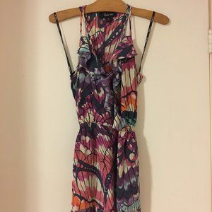 Charlie Jade silk halter romper XS